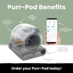 Purr-Pod™ Smart Litter Box