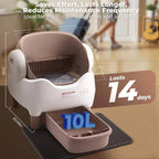DRH Automatic Litter Box Self Cleaning Robot Cat