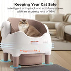 DRH Automatic Litter Box Self Cleaning Robot Cat