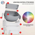 DRH Automatic Litter Box Self Cleaning Robot Cat