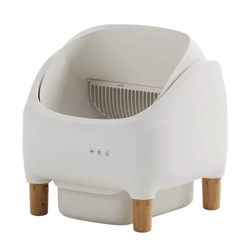 DRH Automatic Litter Box Self Cleaning Robot Cat