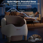DRH Automatic Litter Box Self Cleaning Robot Cat