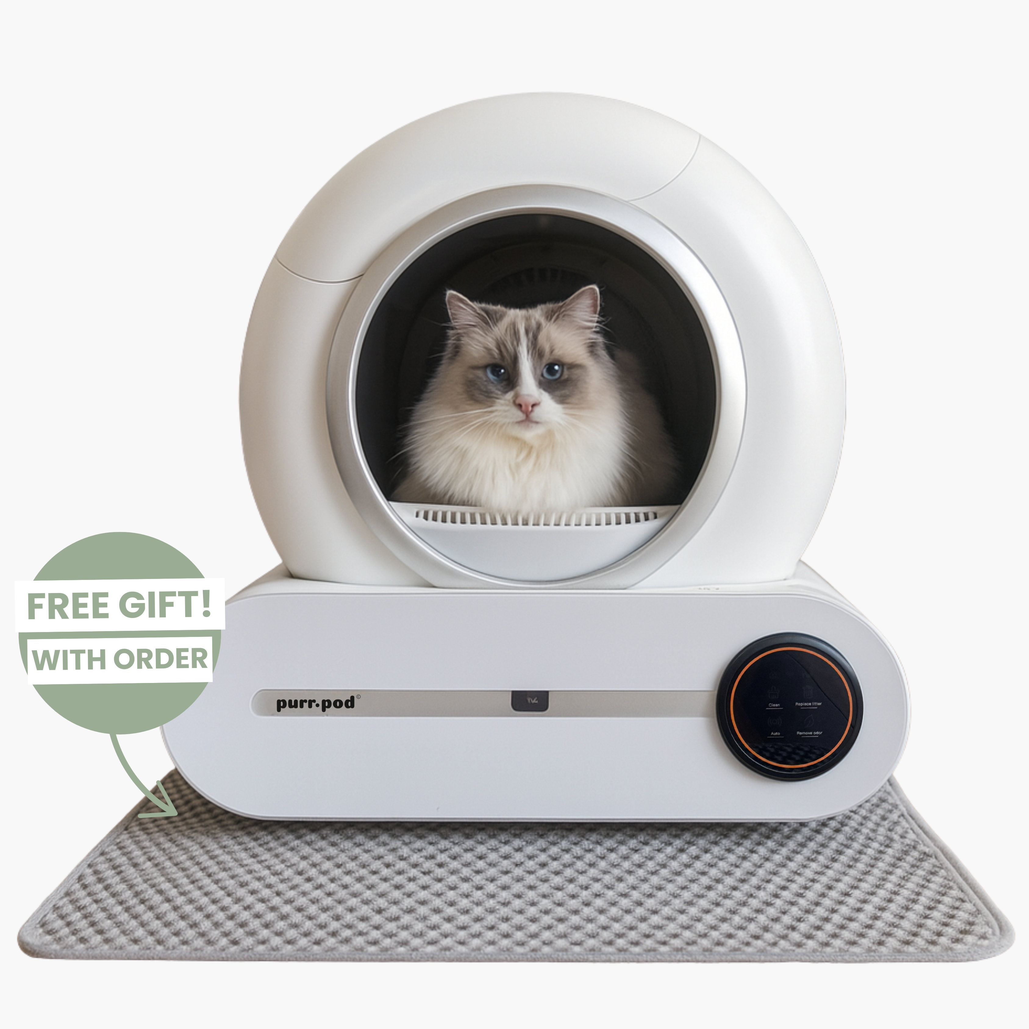 Purr-Pod™ Smart Litter Box